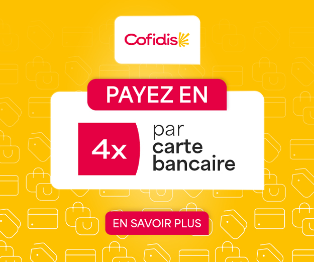 Payez en 4 fois par carte bancaire avec frais